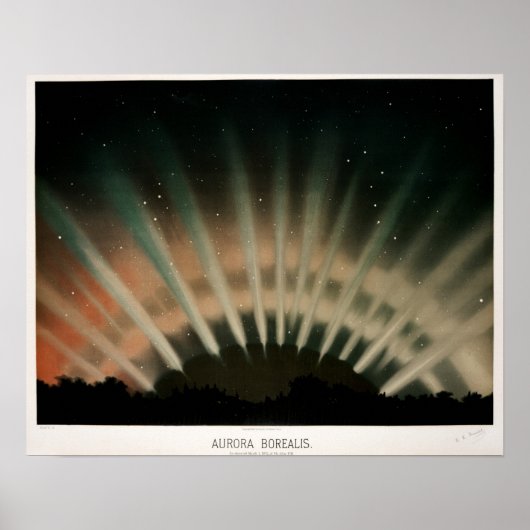 Aurora Borealis Enhanced Poster (Voorkant)