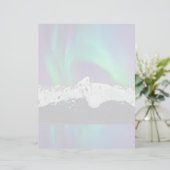 Aurora Borealis - Feuille de papier à lettres de 8 (Debout devant)