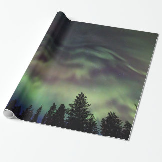 Aurora borealis, Finse Lapland Cadeaupapier