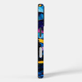 Aurora Borealis Glas in lood Telefoonhoes Case-Mate iPhone Case (Achterkant / Rechts)