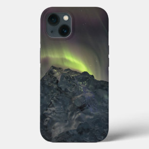 Aurora Borealis   IJsberg Jokulsarlon IJsland iPhone 13 Hoesje