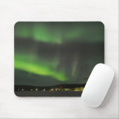 Aurora borealis in de hemelmousepad muismat (Met muis)