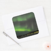 Aurora borealis in de lucht sticker (Envelop)