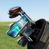 Aurora borealis/Kerstmis/Winter Golfheadcover (Insitu)