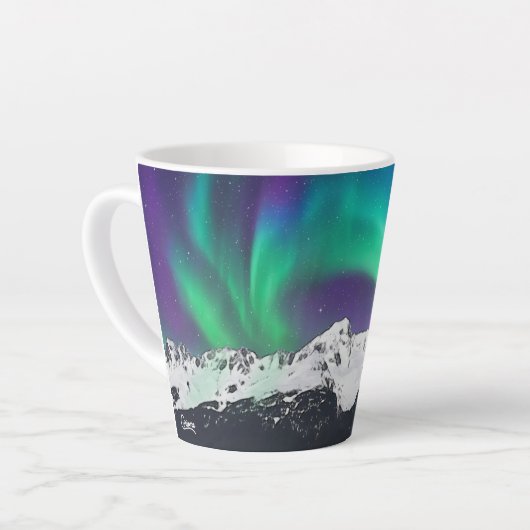 Aurora Borealis - Latte Mok (Linkerhoek)