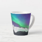 Aurora Borealis - Latte Mug (Angle droit)