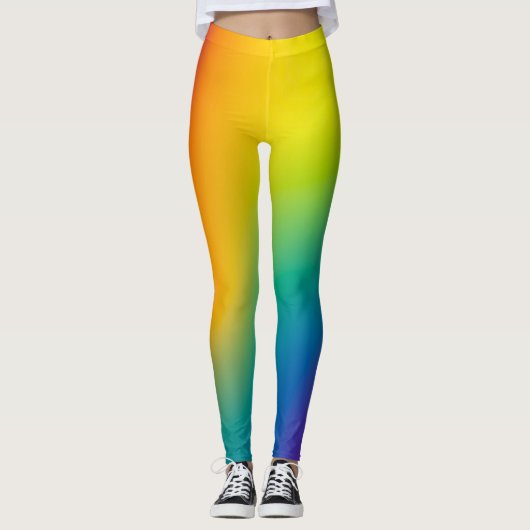 Aurora borealis leggings (Voorkant)
