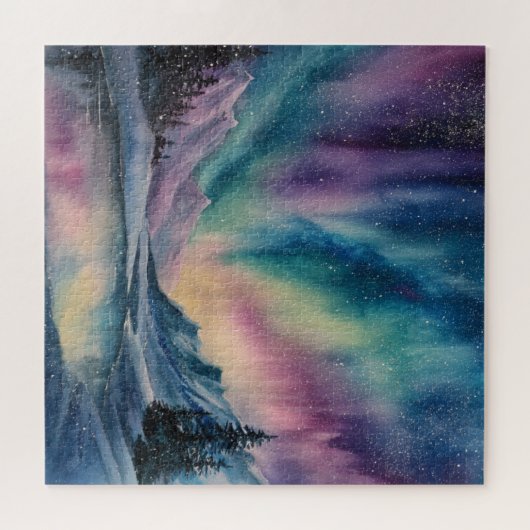 Aurora Borealis Legpuzzel (Horizontaal)