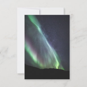 Aurora Borealis Milky Way Galaxy Kaart