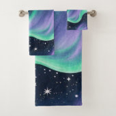 Aurora Borealis, motif vert et violet (En situation)