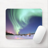 Aurora borealis Mousepad Muismat (Met muis)