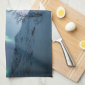 Aurora Borealis Night Theedoek (Quarter Fold)