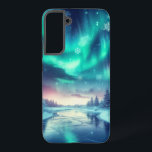aurora borealis/Noël/hiver<br><div class="desc">allusion à Noël</div>