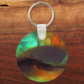 Aurora Borealis - noordelijke lichten Sleutelhanger (Voorkant)