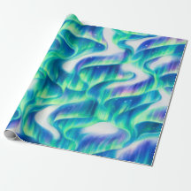 Aurora Borealis Noorderlicht Abstract Patroon