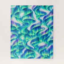 Aurora Borealis Noorderlicht Abstract Patroon