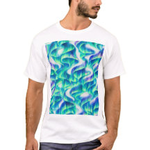 Aurora Borealis Noorderlicht Abstract Patroon