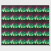 Aurora borealis noorderlicht cadeaupapier (Vlak)