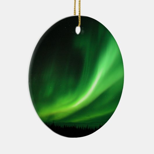 Aurora Borealis noorderlicht Keramisch Ornament (Rechts)