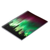 Aurora borealis noorderlicht notitieboek (Linkerzijde)