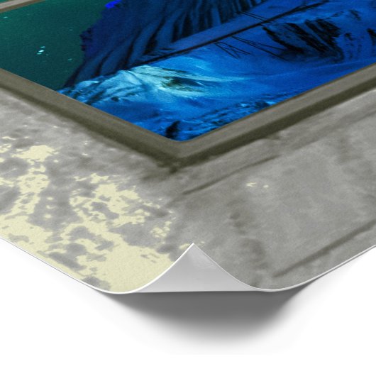 Aurora Borealis noorderlicht Poster (Hoek)