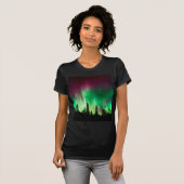 Aurora borealis noorderlicht t-shirt (Voorkant volledig)
