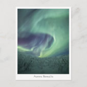 Aurora Borealis Noorwegen Briefkaart (Voorkant)