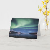 Aurora Borealis Noorwegen Kaart (Gele Bloem)
