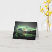 Aurora Borealis Noorwegen Kaart (Gele Bloem)