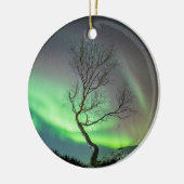 Aurora Borealis Noorwegen Keramisch Ornament (Links)