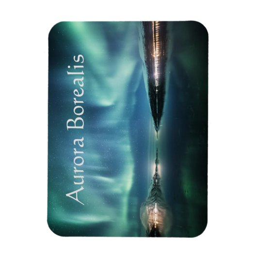 Aurora Borealis Noorwegen Magneet (Verticaal)