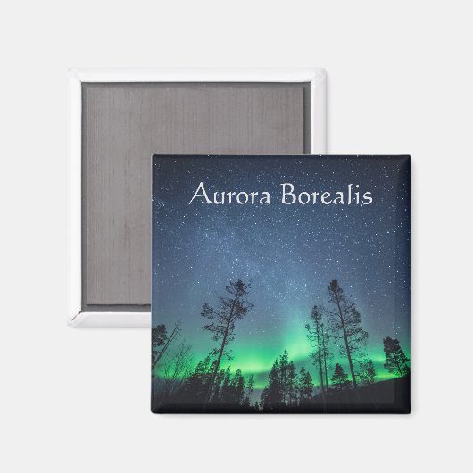 Aurora Borealis Noorwegen Magneet (Voorkant / Achterkant)