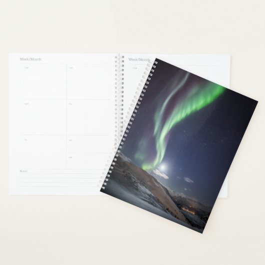 Aurora Borealis Noorwegen Planner (Display)