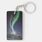 Aurora Borealis Noorwegen Sleutelhanger (achterkant)