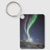 Aurora Borealis Noorwegen Sleutelhanger (Voorkant)