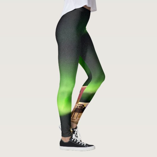 Aurora Borealis Northern Light Ilulissat Groenland Leggings (Rechts)