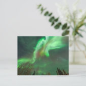 Aurora Borealis Northern Lights | Fairbanks Briefkaart (Staand voorkant)