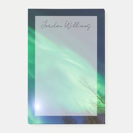 Aurora Borealis Northern Lights | Fairbanks Post-it® Notes (Voorkant)