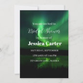 Aurora Borealis Northern Lights Vrijgezellenfeest Kaart (Voorkant)