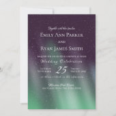 Aurora Borealis Northern Sky Kaart (Voorkant)