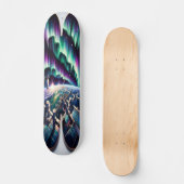 Aurora Borealis Observatie Skateboard (Voorkant)