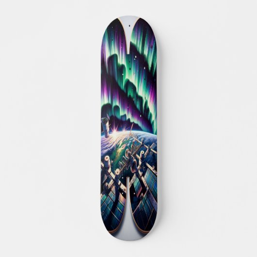 Aurora Borealis Observatie Skateboard (Voorkant)