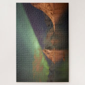 Aurora Borealis, Polaire lichten Legpuzzel (Verticaal)