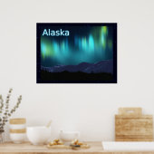 Aurora Borealis Poster (Keuken)