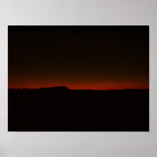 Aurora Borealis Poster (Voorkant)