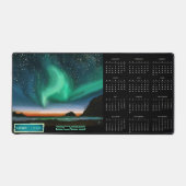 Aurora Borealis - professionele kalender 2025 Bureaumat (Voorkant)