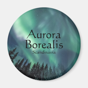 Aurora Borealis Scandinavia Magneet