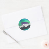 Aurora Borealis - Stickers Enveloppe (Enveloppe)