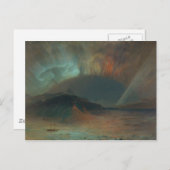 Aurora Borealis van de Frederic Edwin Church 1865 Briefkaart (Voorkant / Achterkant)