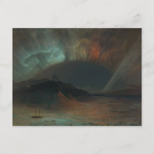 Aurora Borealis van de Frederic Edwin Church Briefkaart